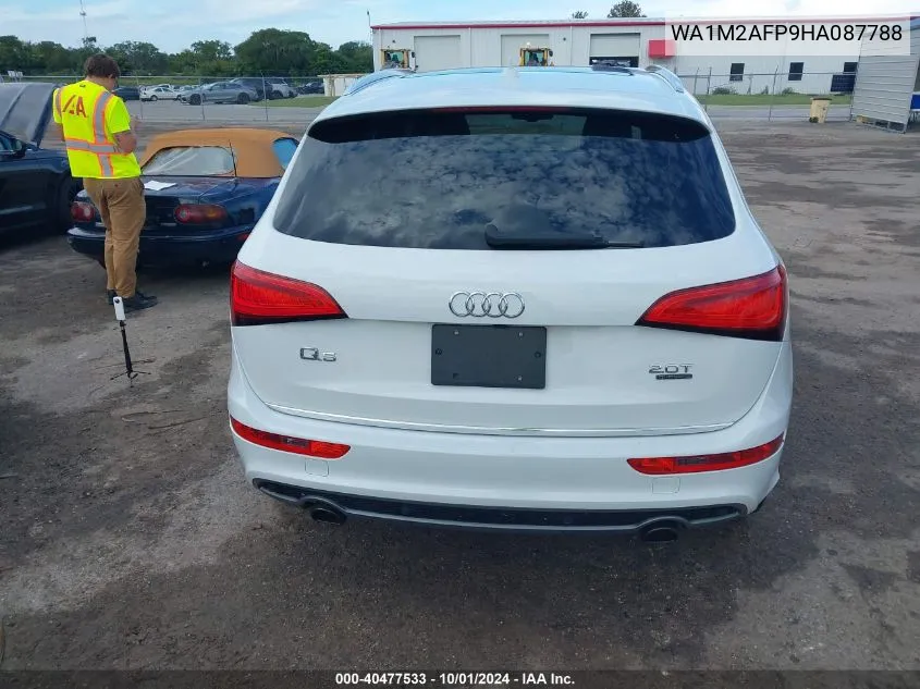 2017 Audi Q5 Premium Plus VIN: WA1M2AFP9HA087788 Lot: 40477533