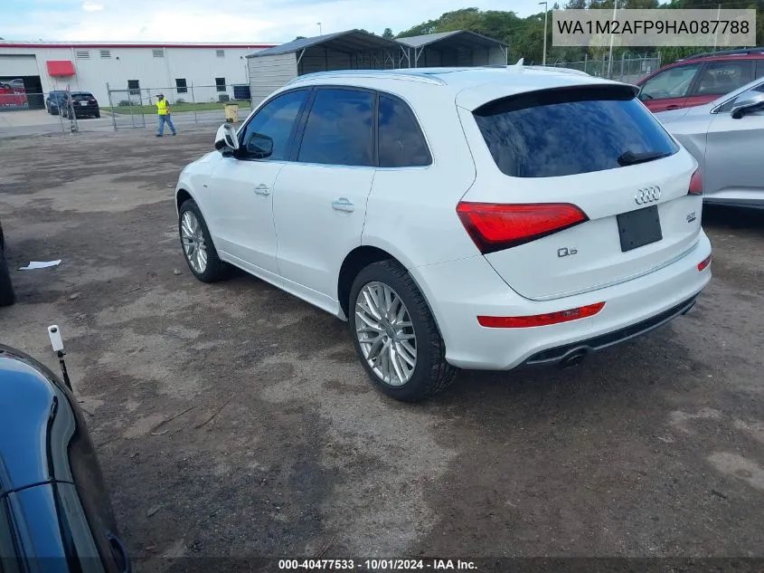 2017 Audi Q5 Premium Plus VIN: WA1M2AFP9HA087788 Lot: 40477533