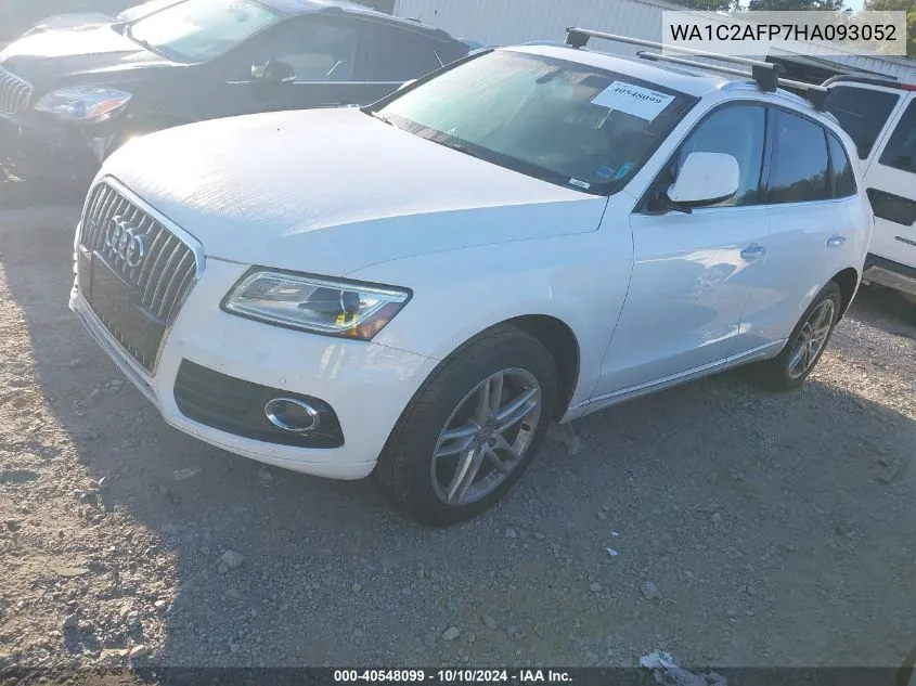 2017 Audi Q5 2.0T Premium VIN: WA1C2AFP7HA093052 Lot: 40548099