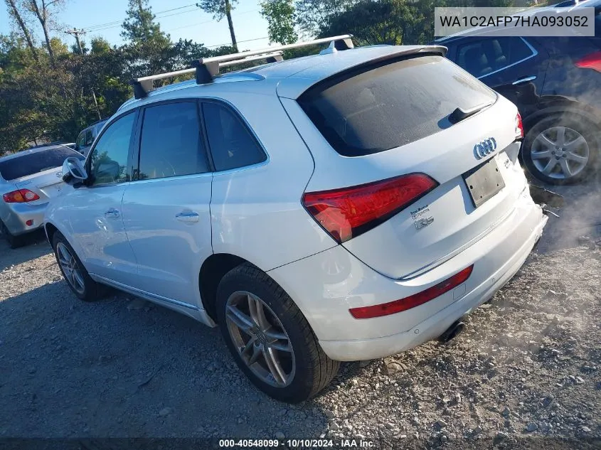 2017 Audi Q5 2.0T Premium VIN: WA1C2AFP7HA093052 Lot: 40548099