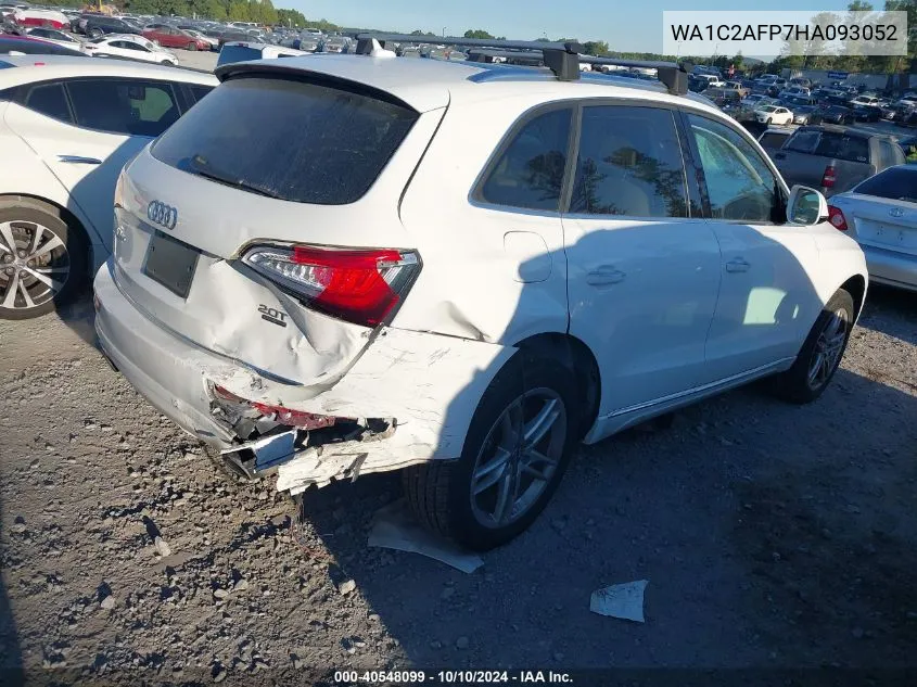 2017 Audi Q5 2.0T Premium VIN: WA1C2AFP7HA093052 Lot: 40548099