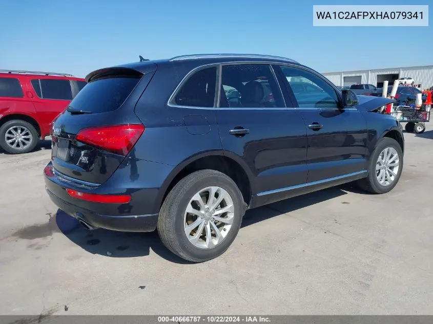 2017 Audi Q5 2.0T Premium VIN: WA1C2AFPXHA079341 Lot: 40666787