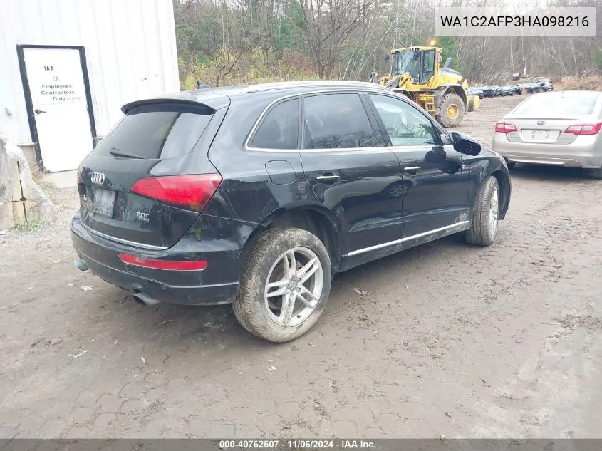 2017 Audi Q5 2.0T Premium VIN: WA1C2AFP3HA098216 Lot: 40762507