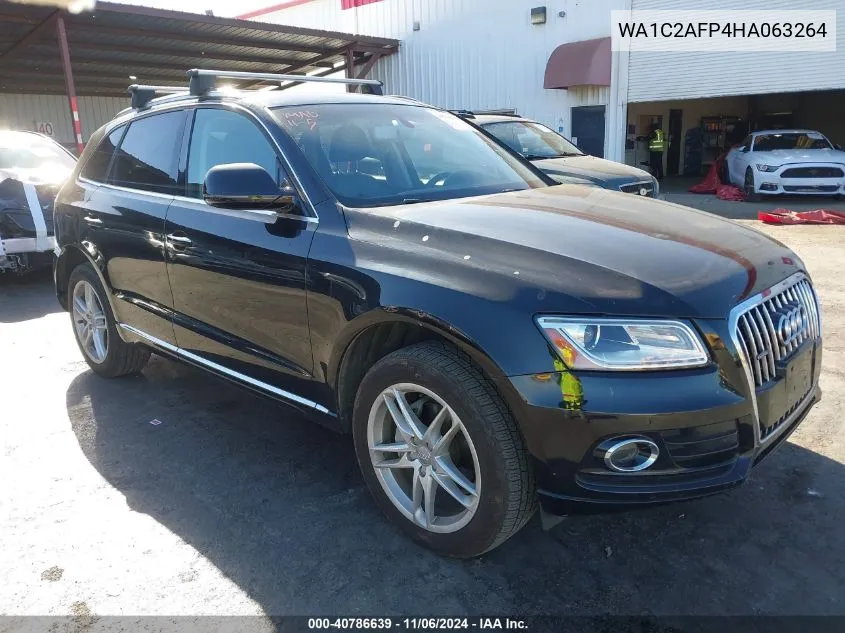 2017 Audi Q5 2.0T Premium VIN: WA1C2AFP4HA063264 Lot: 40786639