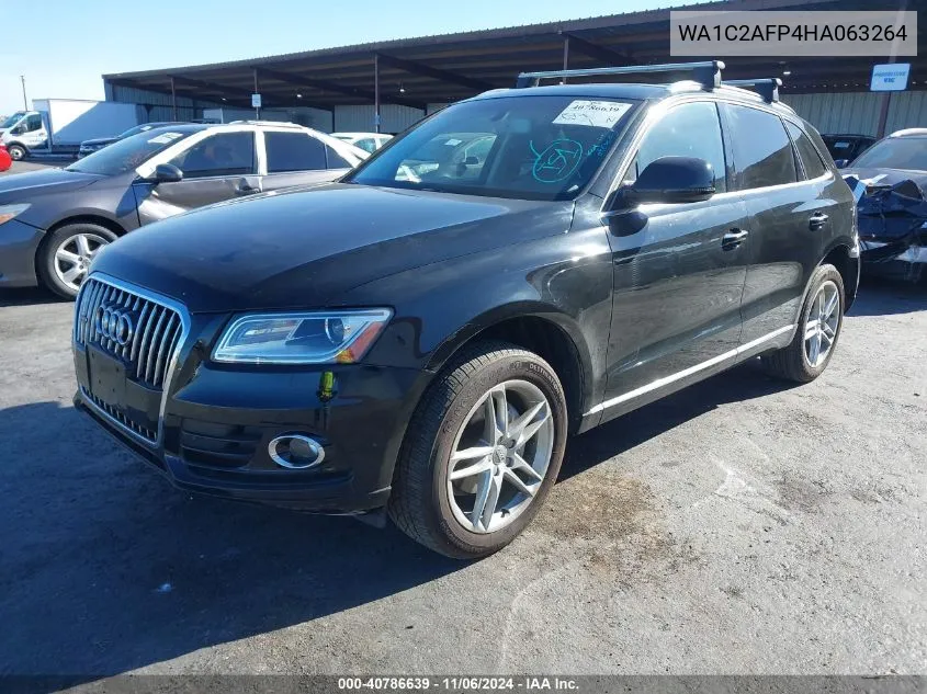 2017 Audi Q5 2.0T Premium VIN: WA1C2AFP4HA063264 Lot: 40786639