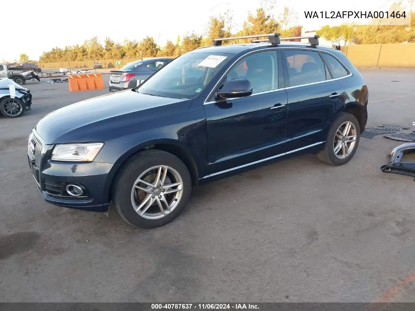 2017 Audi Q5 2.0T Premium VIN: WA1L2AFPXHA001464 Lot: 40787637