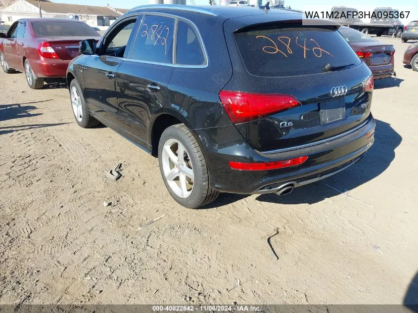 2017 Audi Q5 2.0T Premium VIN: WA1M2AFP3HA095367 Lot: 40822842