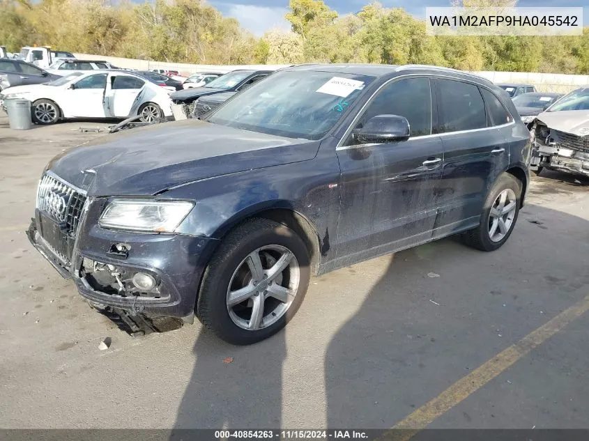 2017 Audi Q5 2.0T Premium VIN: WA1M2AFP9HA045542 Lot: 40854263