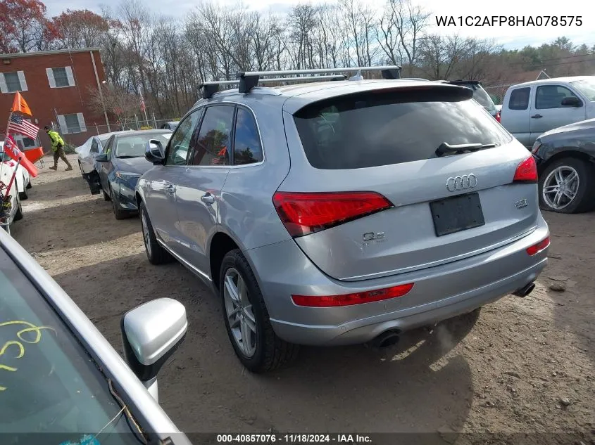 2017 Audi Q5 2.0T Premium VIN: WA1C2AFP8HA078575 Lot: 40857076