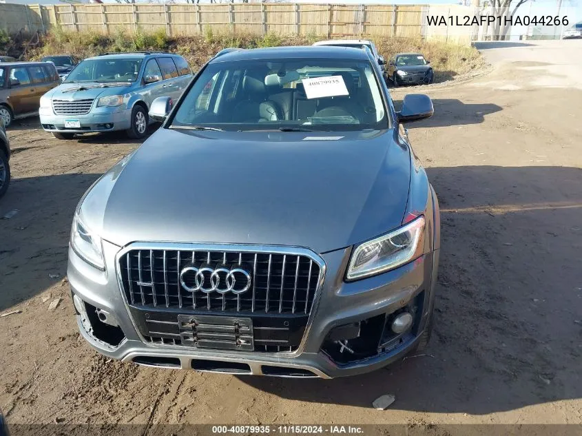 2017 Audi Q5 2.0T Premium VIN: WA1L2AFP1HA044266 Lot: 40879935