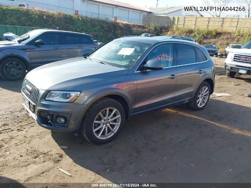 2017 Audi Q5 2.0T Premium VIN: WA1L2AFP1HA044266 Lot: 40879935