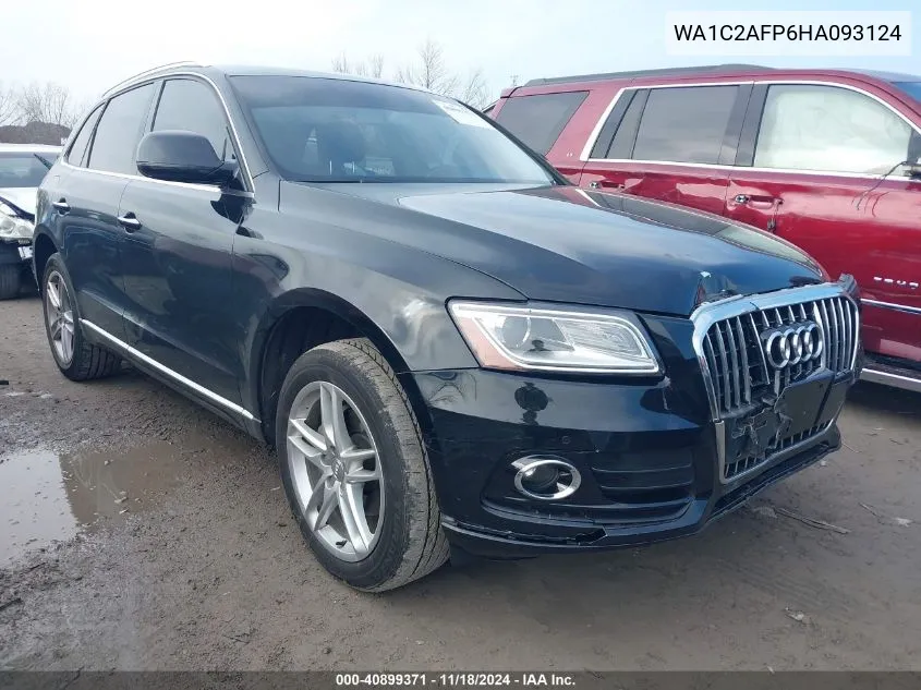 2017 Audi Q5 2.0T Premium VIN: WA1C2AFP6HA093124 Lot: 40899371