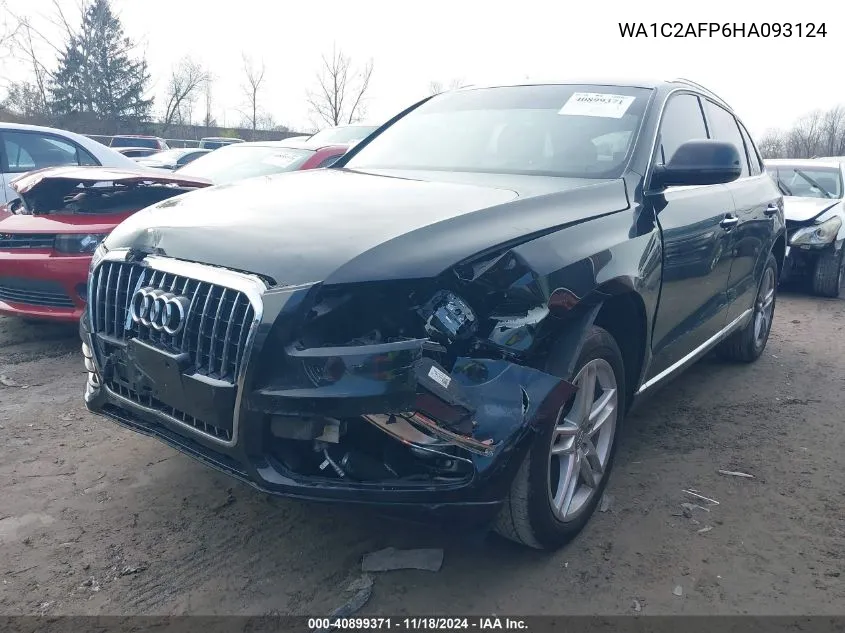 2017 Audi Q5 2.0T Premium VIN: WA1C2AFP6HA093124 Lot: 40899371