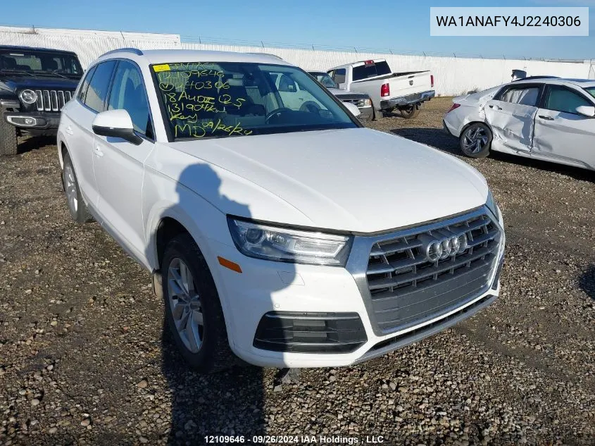 WA1ANAFY4J2240306 2018 Audi Q5