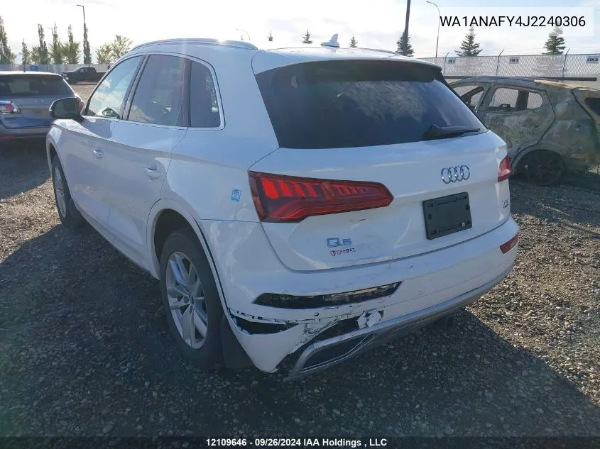 WA1ANAFY4J2240306 2018 Audi Q5