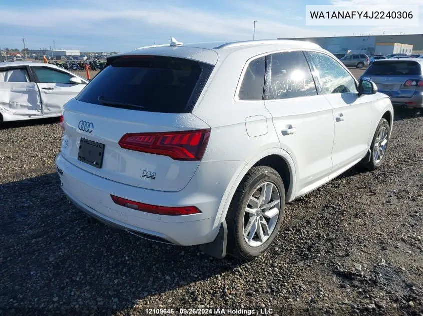 WA1ANAFY4J2240306 2018 Audi Q5