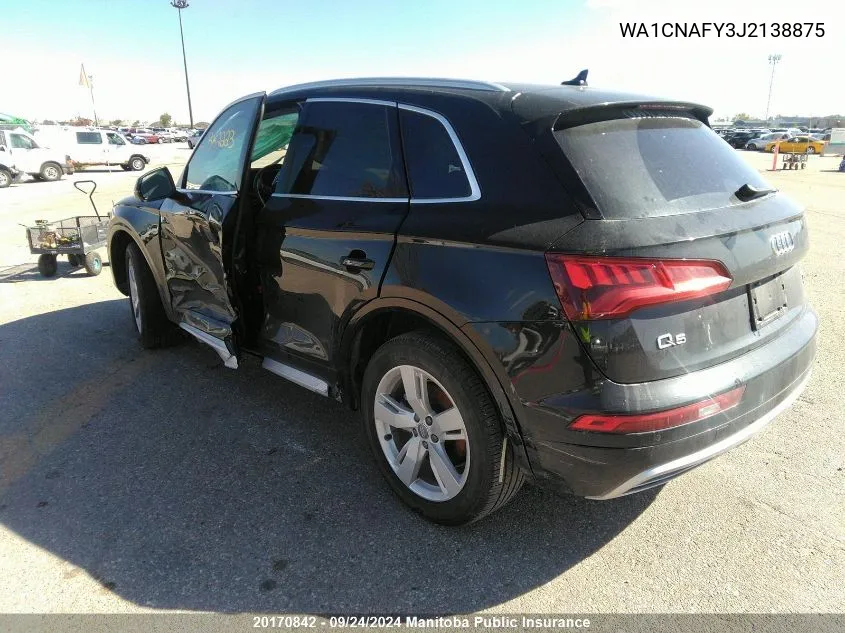 WA1CNAFY3J2138875 2018 Audi Q5