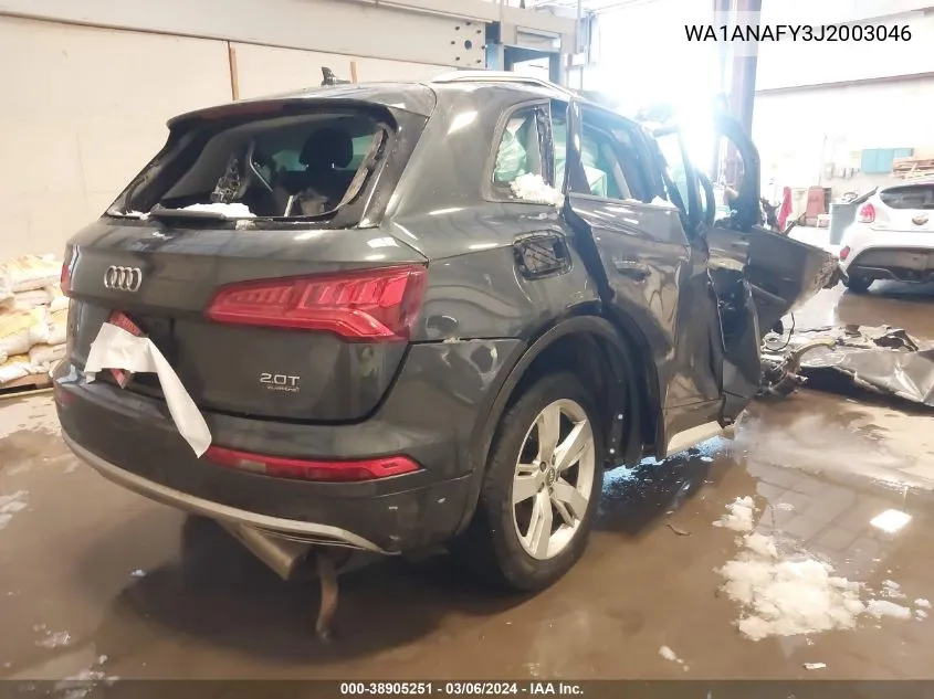 WA1ANAFY3J2003046 2018 Audi Q5 2.0T Premium/2.0T Tech Premium