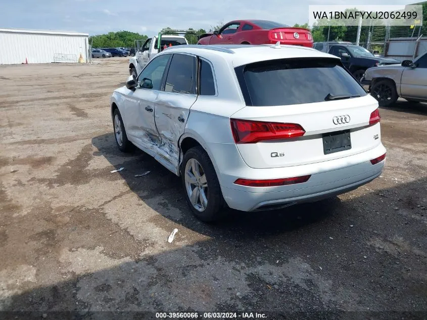 WA1BNAFYXJ2062499 2018 Audi Q5 2.0T Premium/2.0T Tech Premium