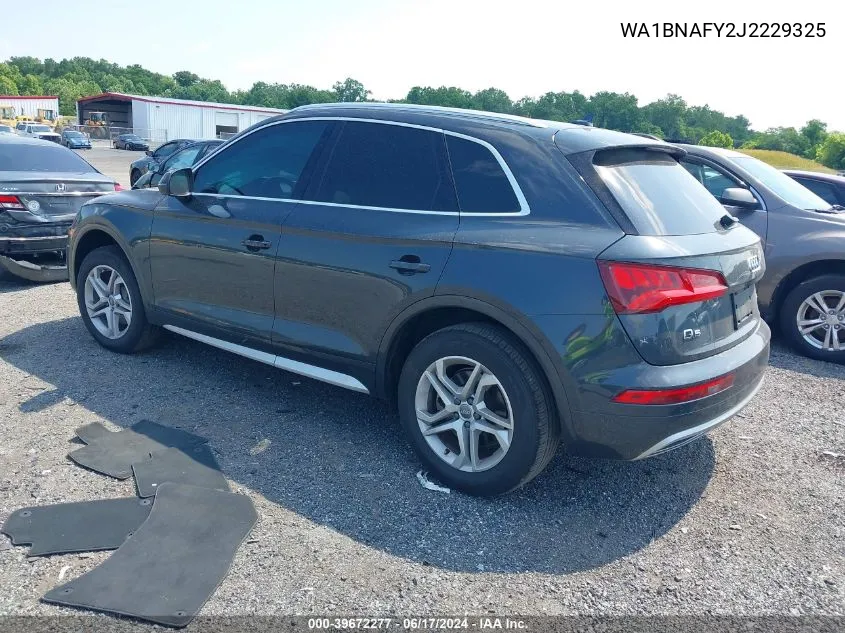 2018 Audi Q5 2.0T Premium/2.0T Tech Premium VIN: WA1BNAFY2J2229325 Lot: 39672277