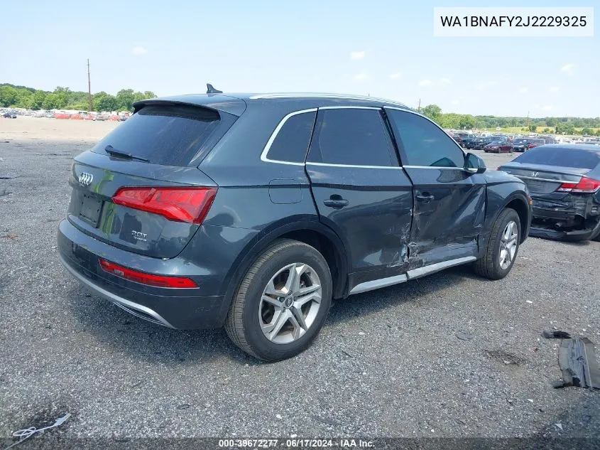 2018 Audi Q5 2.0T Premium/2.0T Tech Premium VIN: WA1BNAFY2J2229325 Lot: 39672277