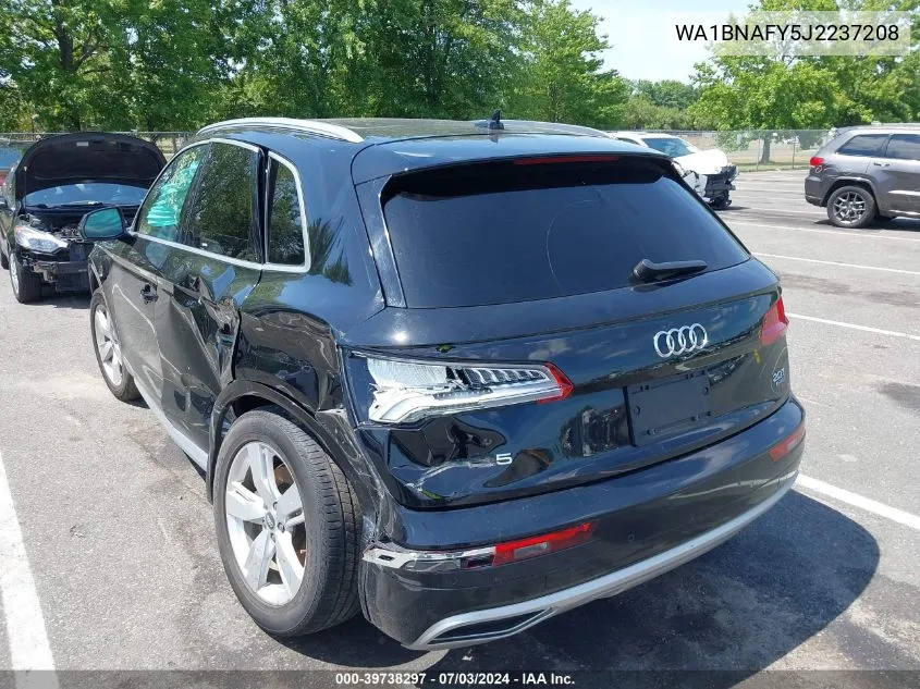 2018 Audi Q5 2.0T Premium/2.0T Tech Premium VIN: WA1BNAFY5J2237208 Lot: 39738297