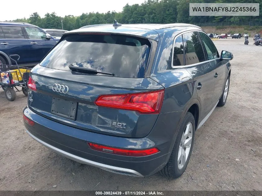 2018 Audi Q5 2.0T Premium/2.0T Tech Premium VIN: WA1BNAFY8J2245366 Lot: 39824439