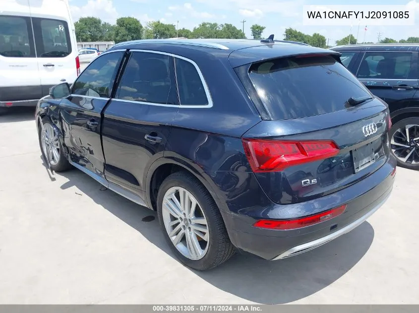 WA1CNAFY1J2091085 2018 Audi Q5 2.0T Premium/2.0T Tech Premium