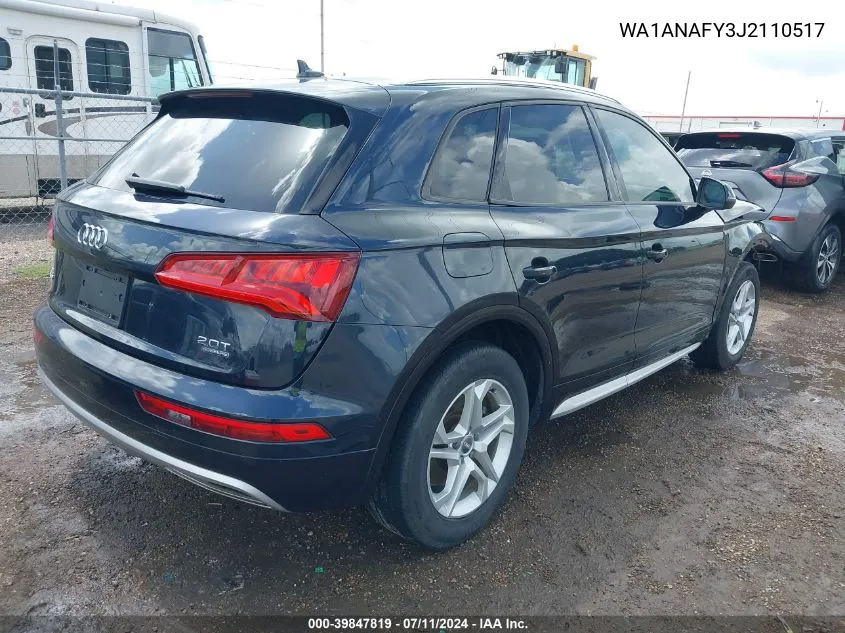 WA1ANAFY3J2110517 2018 Audi Q5 2.0T Premium/2.0T Tech Premium