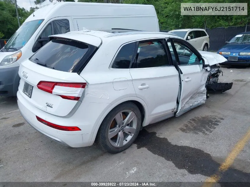 WA1BNAFY6J2151714 2018 Audi Q5 2.0T Premium