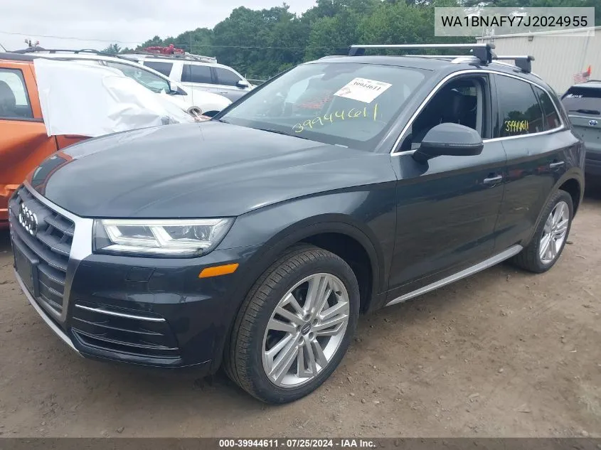 WA1BNAFY7J2024955 2018 Audi Q5 2.0T Premium/2.0T Tech Premium