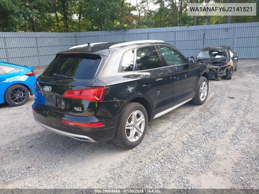 WA1ANAFY6J2141521 2018 Audi Q5 2.0T Premium/2.0T Tech Premium