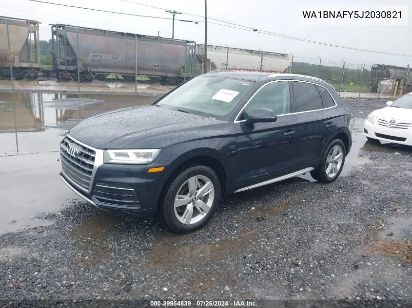 WA1BNAFY5J2030821 2018 Audi Q5 2.0T Premium