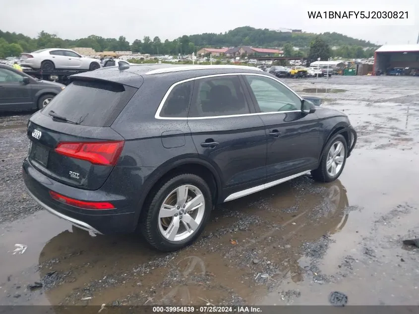 WA1BNAFY5J2030821 2018 Audi Q5 2.0T Premium