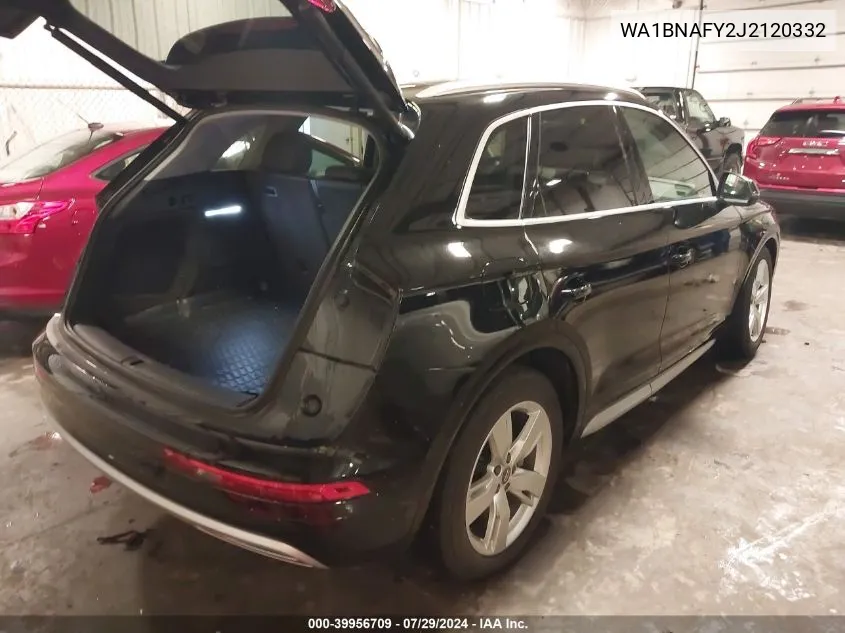 WA1BNAFY2J2120332 2018 Audi Q5 2.0T Premium/2.0T Tech Premium