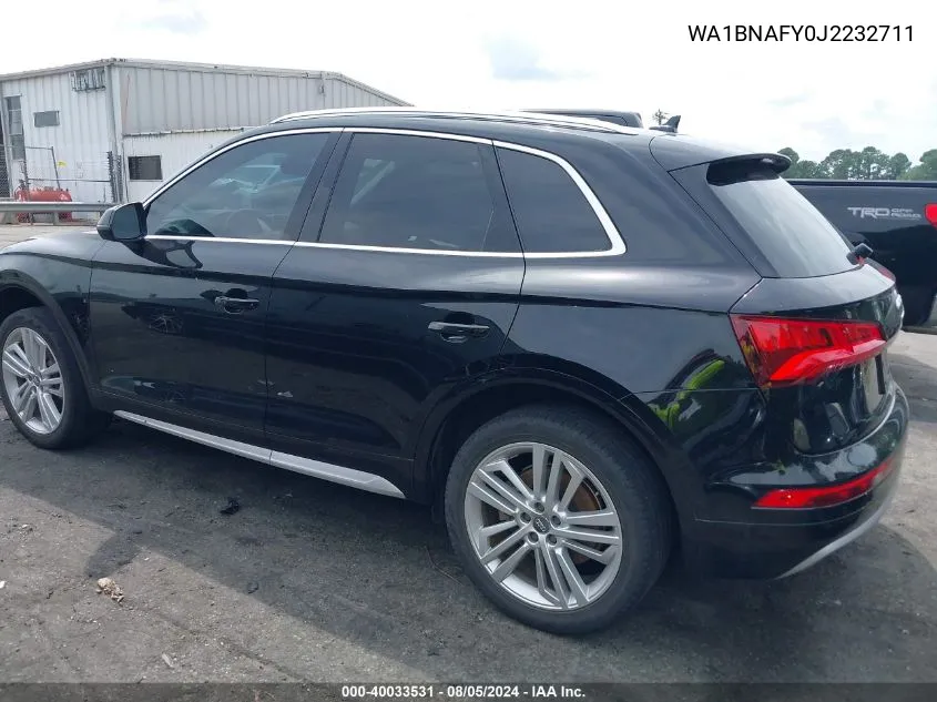 WA1BNAFY0J2232711 2018 Audi Q5 2.0T Premium/2.0T Tech Premium