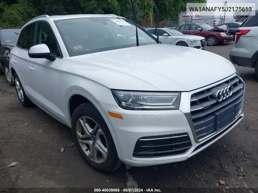 WA1ANAFY5J2175613 2018 Audi Q5 2.0T Premium/2.0T Tech Premium