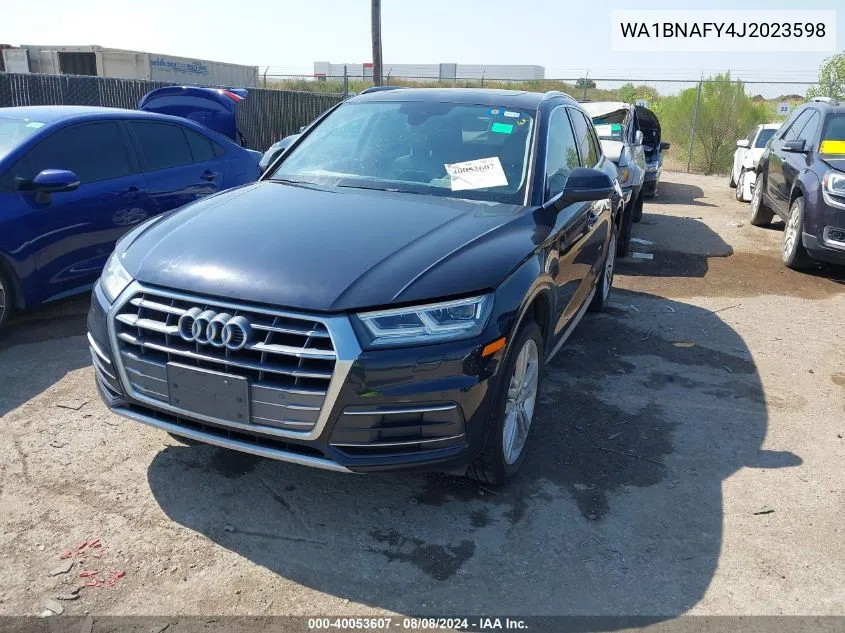 WA1BNAFY4J2023598 2018 Audi Q5 2.0T Premium/2.0T Tech Premium