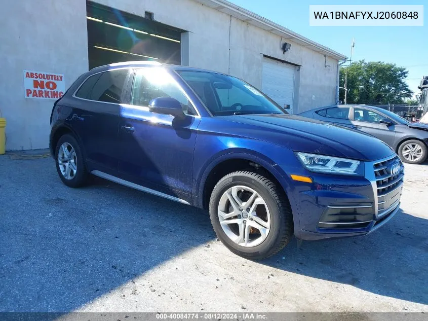 WA1BNAFYXJ2060848 2018 Audi Q5 2.0T Premium/2.0T Tech Premium