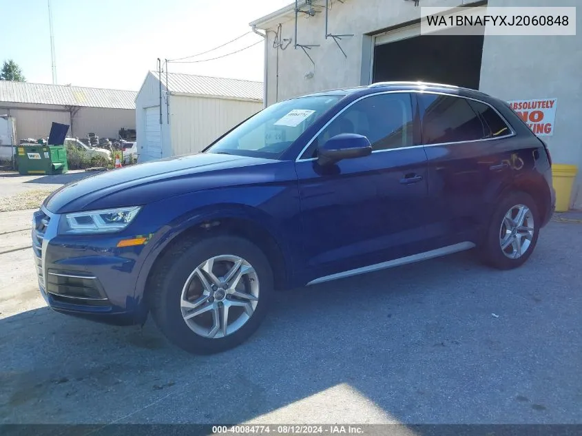 WA1BNAFYXJ2060848 2018 Audi Q5 2.0T Premium/2.0T Tech Premium