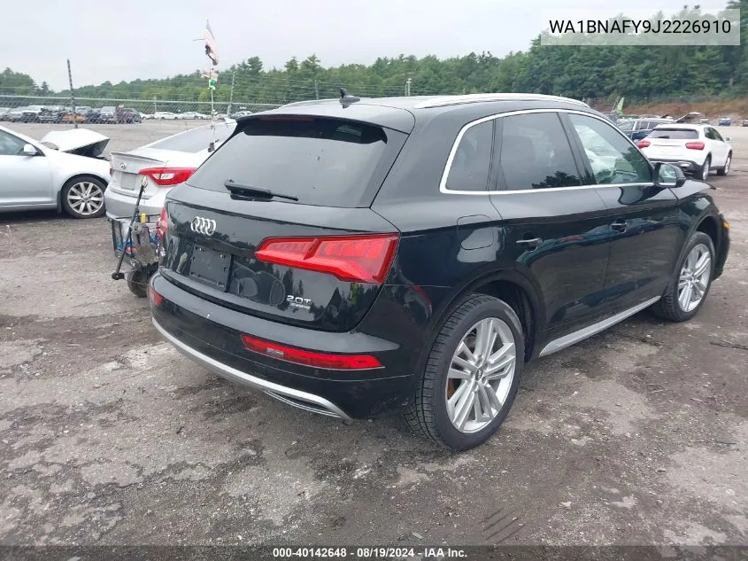 WA1BNAFY9J2226910 2018 Audi Q5 2.0T Premium/2.0T Tech Premium