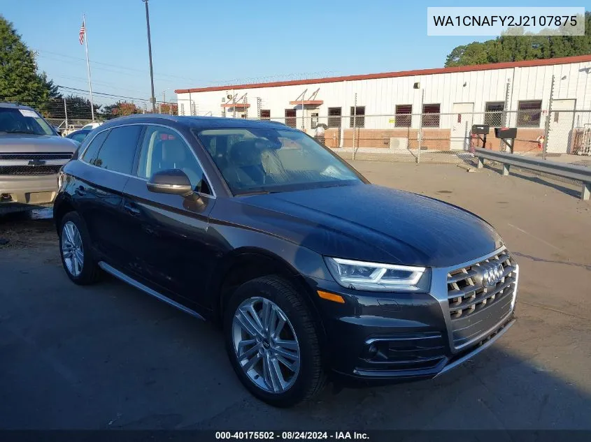 WA1CNAFY2J2107875 2018 Audi Q5 2.0T Premium/2.0T Tech Premium