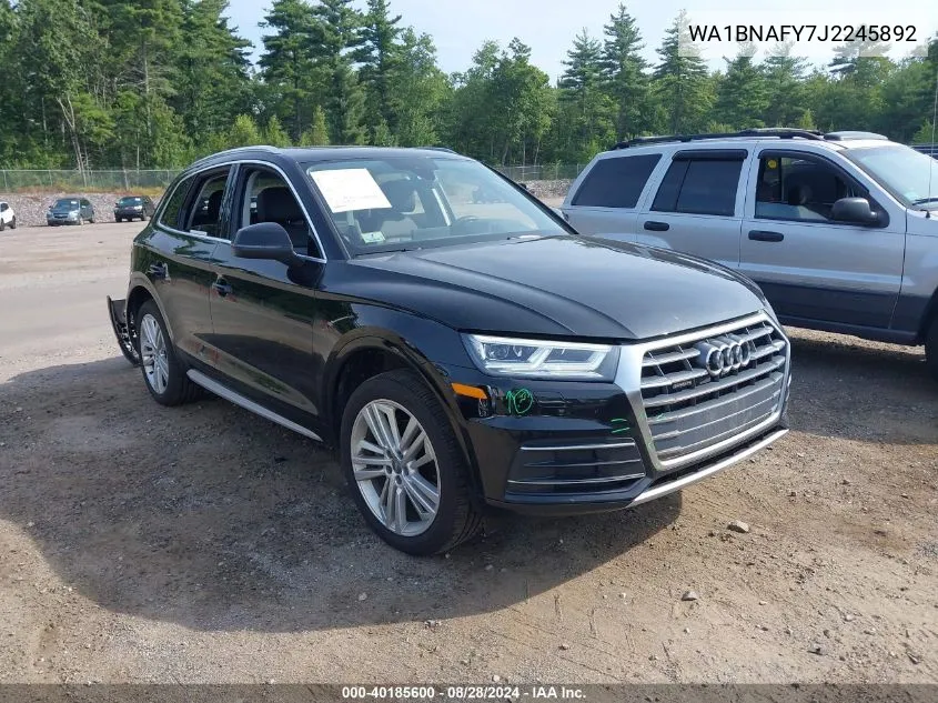 WA1BNAFY7J2245892 2018 Audi Q5 2.0T Premium/2.0T Tech Premium