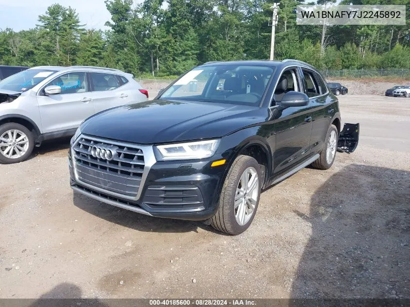 WA1BNAFY7J2245892 2018 Audi Q5 2.0T Premium/2.0T Tech Premium