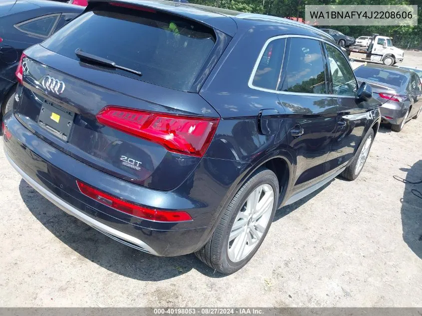 WA1BNAFY4J2208606 2018 Audi Q5 2.0T Premium/2.0T Tech Premium