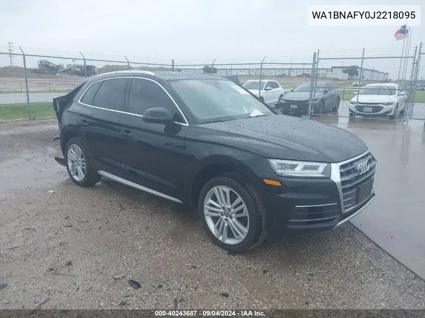 WA1BNAFY0J2218095 2018 Audi Q5 2.0T Premium/2.0T Tech Premium