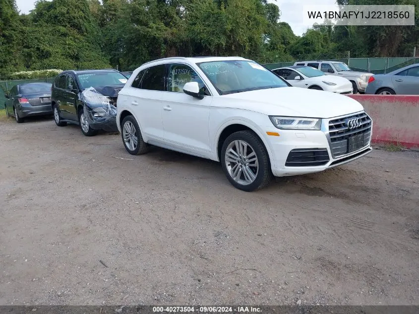 WA1BNAFY1J2218560 2018 Audi Q5 Premium Plus