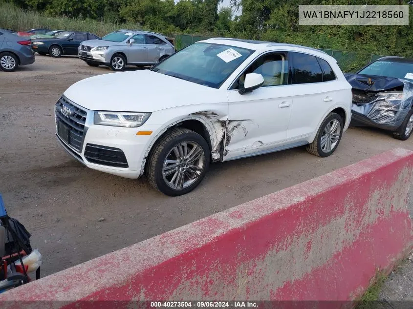 WA1BNAFY1J2218560 2018 Audi Q5 Premium Plus