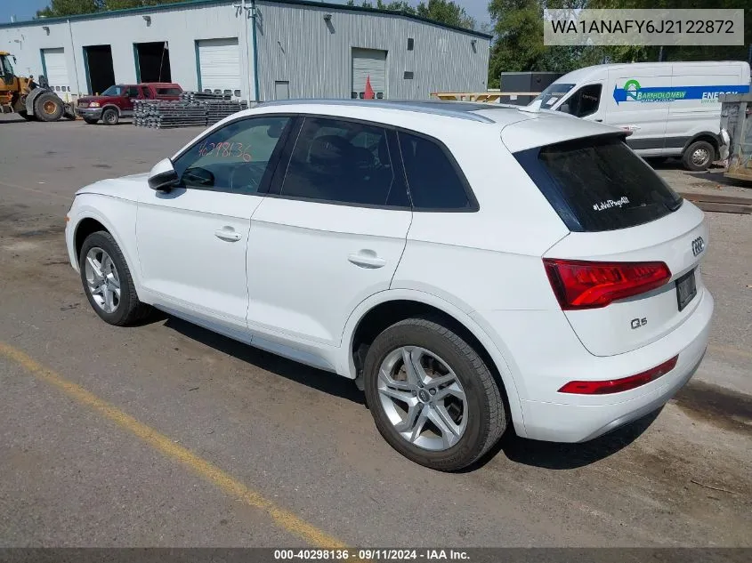 WA1ANAFY6J2122872 2018 Audi Q5 2.0T Premium/2.0T Tech Premium