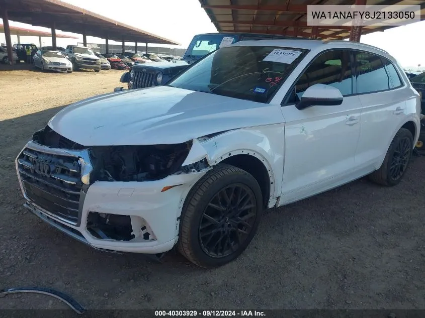 WA1ANAFY8J2133050 2018 Audi Q5 Premium